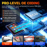 Autel Scanner MaxiPro MP900TS, 8in Top TPMS Tool as MS906PRO-TS, OE Coding