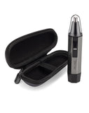 ToiletTree Products Water Resistant Heavy Duty Steel Nose Trimmer with LED Light and Travel Case