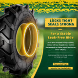 Wiltire 2 PCS 4.80/4.00-8 Tires Tubeless, 4 Ply 4.80x4.00-8 Turf Lawn Garden Tire, 16-Inch Tractor Tread Replacement Tire for Tractor, Tiller, Golf Cart, and Most Lawn Mowers