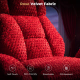 Big and Tall Office Chair, Flip Armrests for Work & Cross-Legged Pets