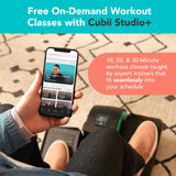 Cubii JR1, Under Desk Elliptical, Bike Pedal Exerciser, Seated Elliptical, Work from Home Fitness, Mini Elliptical Machines for Home Use, Exerciser for Seniors, Desk Exercise, Aqua… Cubii