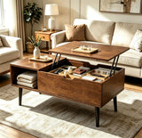 DUMOS Coffee Tables with Storage, Lifting Top for Living Room