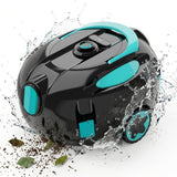 Solar Powered Pool Skimmer, Cordless Pool Cleaner, Robotic Pool Vacuum-H3 Overground Robotic Pool Skimmer Robot with AppSelf-Parking (Button Switch-Update1)