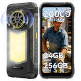 Blackview Rock 5 Rugged Phone Android 16 20000mAh 33W 108MP+50MP 20MP Camera 24GB+256GB MTK Helio G100 6.78" FHD 120Hz 5W Hi-Fi Speaker 348LM Camping Lantern Smartphone Unlocked 4G