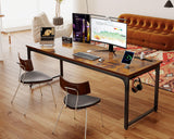 Coleshome 71 Inch Computer Desk with USB Ports, Large Office Desk