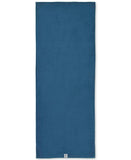 Gaiam Stay Put Yoga Towel Mat (Fits Over Standard Size - 68"L x 24"W), Lake Gaiam