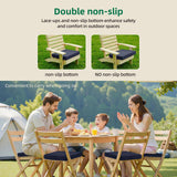 Chair Cushions Set of 2,20x20x3 Outdoor Seat Cushions for Patio Furniture