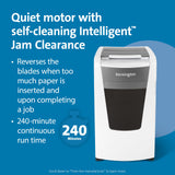 Shredder - New OfficeAssist 600-Sheet Auto-Feed Micro Cut Anti-Jam Heavy Duty Shredder with 29 gallons Waste Capacity