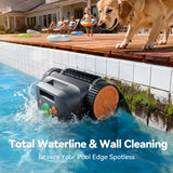 CoasTeering Ultra Nebula Cordless Pool Vacuum Robot, with 5580 GPH Suction, 180 Mins Runtime, Floor & Wall Cleaning, Smart Navigation, Pool Cleaner for Inground and Above Ground Pools up to 3229 Sq.Ft