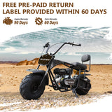 Oryxearth 99CC 4-Stroke Mini Bike, Gas Powered