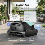 (2026 Upgrade) Beatbot Sora 10 Cordless Pool Vacuum Robot for Inground & Above Ground Pools, 6800 GPH Suction, Floor/Wall/Waterline/Shallow Area Cleaning, Waterline Parking, Cyan Green