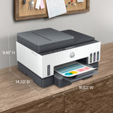 Wireless All-in-One Cartridge-free Ink Printer, up to 2 years of ink included, mobile HP