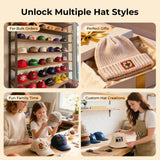 Auto Hat Press Machine - Hat Heat Press Machine with Precise Temp&Timer Control