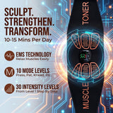 Abs Stimulator – Ab Toning Belt for Men and Women, Ab Machine Trainer for Home Gym Office Workout