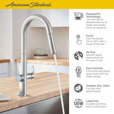 American Standard 4931360.002 Beale Measure Fill Touch Kitchen Faucet, Chrome, Polished Chrome