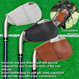 Golf Accessories Kit with High-Grade Handbag, Golf Balls, Rangefinder, Brush, Golf Tees, Multifunctional Divot Knife + More