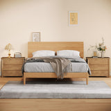 Tribesigns Bedroom Nightstands Set of 2, Night Stand, Rustic Brown (2PCS)