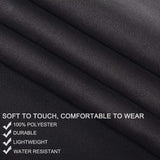 Will Well Chef Apron for Men and Women - 33" x 27" Large with 38" Waist Ties for a Comfy and Snug Fit, Durable and Lightweight, with 2 Spacious Pockets for Your Cooking Essentials - 6-Pack, Black