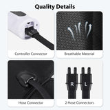 CINCOM Leg Massager for Circulation and Pain Relief, Air Compression Calf Foot Leg Massagers with Handheld Controller, Legs Circulation Machine