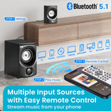 Acoustic Audio AA5171 5.1 Surround Sound Bluetooth Home Entertainment System