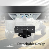 OEDRO Front Rear Bumper Combo Fits for 07-18 Jeep Wrangler JK JKU Unlimited