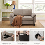 Jarenie 57" Loveseat Sofa Couches for Living Room 2 Seater Small Love Seat