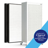 Smart Air (aka Smart Health) Blast MKII Air Purifier – Cleans 4,500 Sq Ft/30 Mins, 29-43 dBA–Industrial-Grade H13 HEPA+Activated Carbon – Purifier for Home, Office, Pets, Allergies, Dust, Mold & Smoke