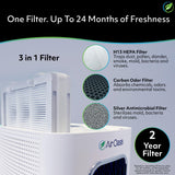 Air Oasis iAdaptAir 2.0 Whole Home HEPA Air Purifier Bundle – 5 Air Purifiers for Home, Bedroom & Pets (3 Small, 1 Medium, 1 Large) – Allergy, Mold & Smoke Removal