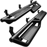 OEDRO Running Boards Compatible with 2009-2018 Dodge Ram 1500 Crew Cab (Including 2019-2024 1500 Classic), 2010-2026 Ram 2500 3500, 2-Stairs Side Step Rails Black Powder Coated Nerf Bars