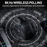 INPHIC IN10P Lightweight Wireless Gaming Mouse, Tri-Mode Wireless Mouse