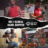 GD IRON GRIP 70(P) Adjustable Hand Grip Strengthener, 44~154lbs Grip Strength Trainer Premium Forearm Strengthener Hand Gripper for Grip Strength GD