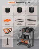 FEIERDUN 5-IN-1 Dumbbell Set