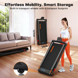 Treadmill with Speaker, 6-in-1 7.5MPH Foldable Treadmill for Home with App Compatible, Walking Pad with 10% Incline, LED Display, 3.0HP Brushless Drive, 350 LB Weight Capacity, 12 HIIT Programs