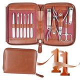 Manicure Set 11 in 1 Stainless Steel Nail Clippers for Men，Manicure Kit for Women，Nail Grooming Kit，Nail Clipper Set，Personal Care Tools
