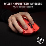 Razer DeathAdder V3 Pro Wireless Gaming Mouse: 63g Lightweight - Focus Pro 30K Optical Sensor - Optical Switches Gen-3 - HyperSpeed Wireless - 5 Programmable Buttons - 90 Hr Battery - Faker Edition
