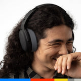 Over-Ear Active Noise Cancelling Wireless Bluetooth Headphones with Sensory Bass – Black/Asphalt Skullcandy