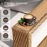 LazySunsets Patio Furniture Set with 10'' Ultra-Thick Cushions