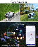 ANTHBOT Genie600 Robot Lawn Mower - NO Wire, Full Band RTK+4-Eye Vision Robotic Lawnmower for 1/4 Acre, Auto Mapping, Multi-Zone Management, Accurate Obstacle Avoidance, Intelligent Path Planning