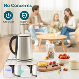 Electric Kettle, Cool-Touch Double Wall Stainless Steel Insulated, Automatic Shut Off & Boil-Dry Protection COSORI
