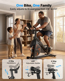 MERACH S36 Exercise Bike, Magnetic Resistance, 330lbs Capacity