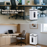 Effeluviate Professional Commercial Paper Shredder P-7 Security Micro-Cut
