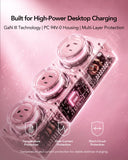 MFish E-Tank 7-in-1 Desktop Charging Station, 240W Max GaN USB-C Charger