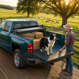 OEDRO Hard Quad-Fold Tonneau Cover Fit for 2020-2026 Silverado 2500 3500 HD