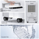 Waykar 2000 Sq. Ft 34 Pints 2025 Most Efficient Energy Star Dehumidifier for Home and Basement with Auto or Manual Drainage, Quiet 33dB Operation, 0.62 Gallon Water Tank Capacity
