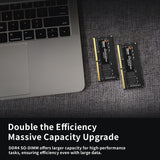 DDR4 3200MHz PC4-25600 CL22 SODIMM 1.2V 260-Pin Non-ECC SODIMM Laptop Notebook Memory Module
