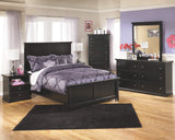Signature Design by Ashley Maribel Classic 6 Drawer Dresser, Black