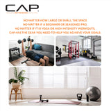 CAP ADJUSTABELL® 25 lb Pair of Adjustable Dumbbells with Contoured Full Rotation Handle, Honeycomb Black Handle