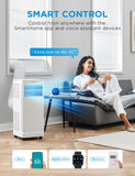 Midea 8,500 BTU ASHRAE (5,000 BTU SACC) Portable Air Conditioner, Smart Control, Cools up to 150 Sq. Ft.