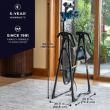 Teeter FitSpine X1 Inversion Table, Decompression Surface for Full-Body Stretch, Ergo Embrace Ankle Supports, Integrated Accessories, UL Safety Certified, Heavy-Duty 300 lb Capacity Teeter