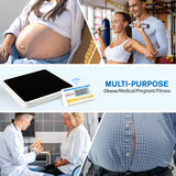 Helsevesen Professional Medical Bariatric Scale, 660 lb/300 kg Capacity, Wireless Digital Bathroom Scales, Low-Profile Heavy Duty Bariatric Scale with Anti-Slip Rubber Mat (DR660WL)